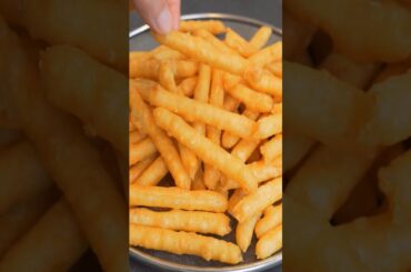 Amazing Potato french fries recipe at home|Easy and quick evening snacks|#shorts