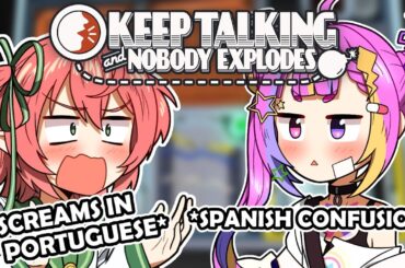 Trying to diffuse a bomb in Portuguese VS Spanish w/Riro