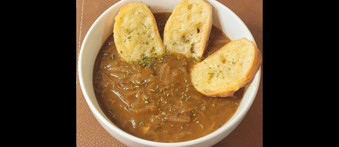 Savory Rich French Onion Soup