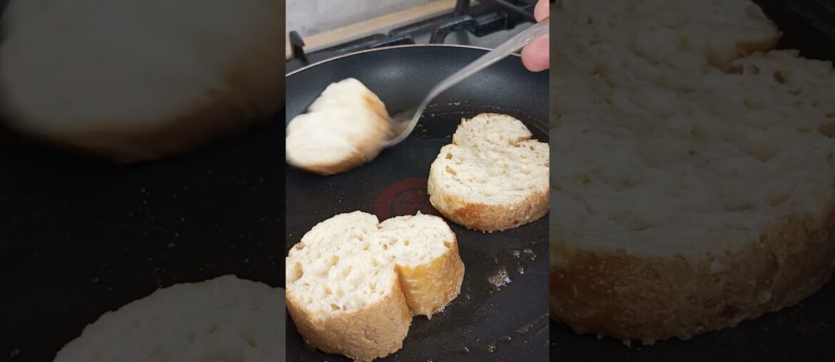 French toast with rum#shorts #recipe