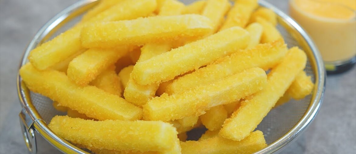 Amazing Potato Recipes !! Crispy French Fries & Cheese Sauce ! Potato Snacks