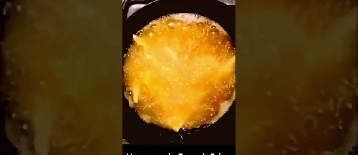Homemade French Fries   Perfect Crispy French Fries   #shorts  #youtubeshorts