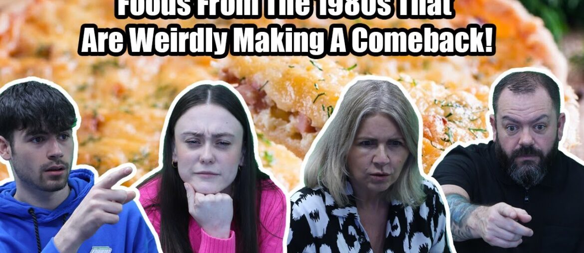 BRITISH FAMILY REACTS! Foods From The 1980s That Are Weirdly Making A Comeback!