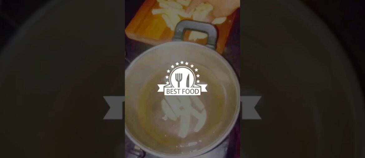 French Fries Recipe Asmr  #shorts