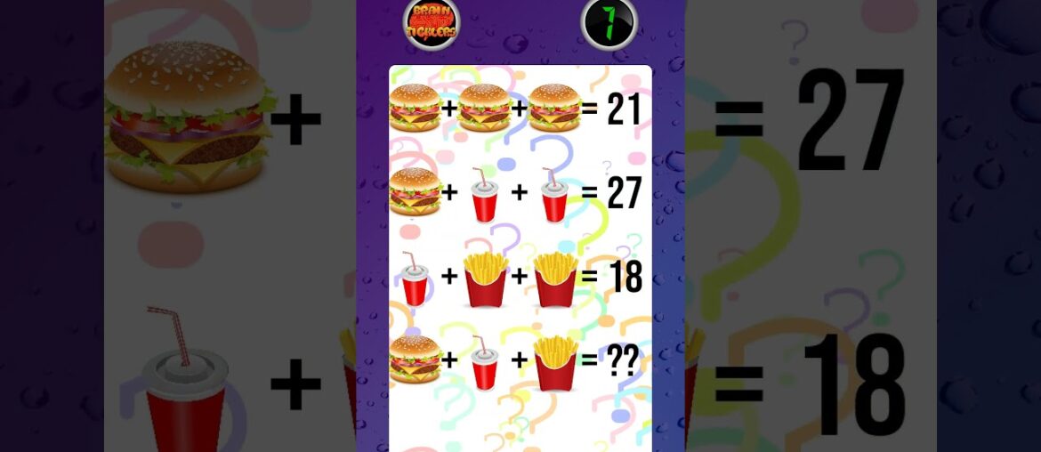 brainticklers How Much is the Order? #puzzle #puzzlegame #fun brainticklers How Much is the Order? #puzzle #puzzlegame #fun