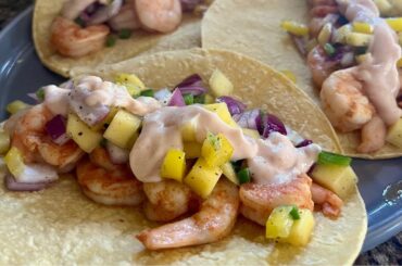 Gluten Free/Dairy Free - Shrimp Tacos