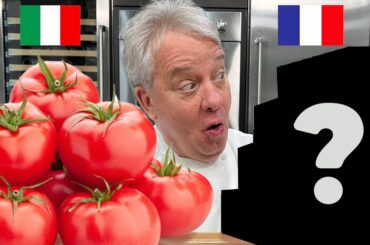 Italian Tomato Sauce Meets French Chef