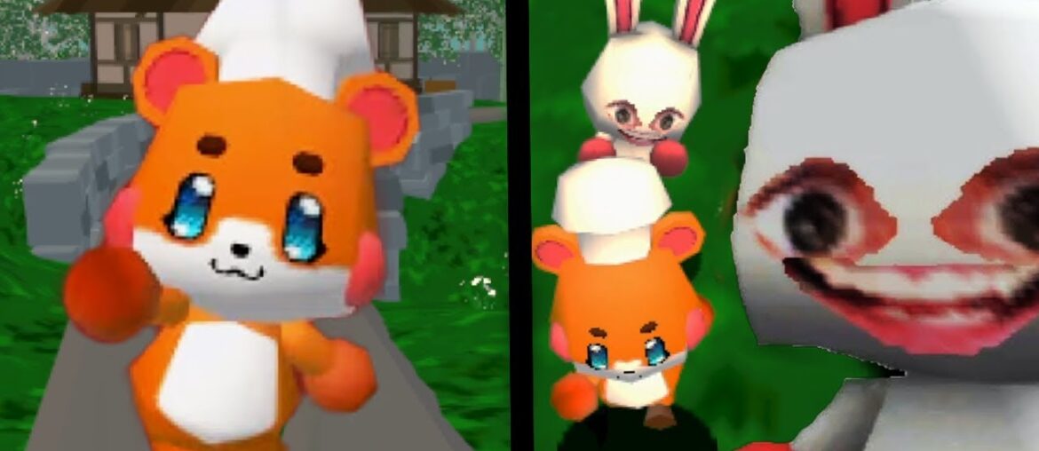 THIS KIDS GAME IS CURSED AND TURNED DISTURBING REALLY FAST.. - Go Go Hamster Chef!