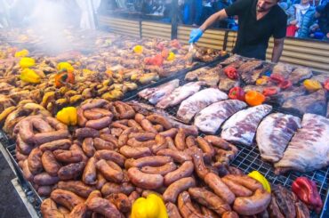 Best Street Food of the World. Biggest Food Fest in Europe. 'Gusti di Frontiera', Gorizia, Italy