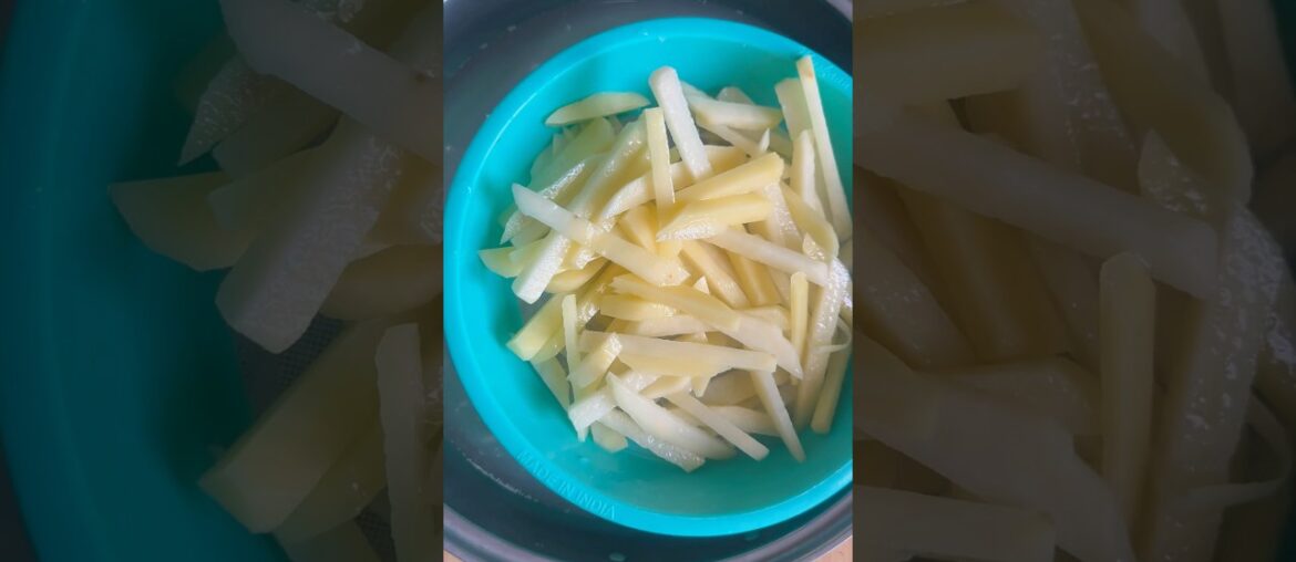 French Fries Asmr | homemade French Fries recipe #shorts #youtubeshorts #asmr #frenchfries