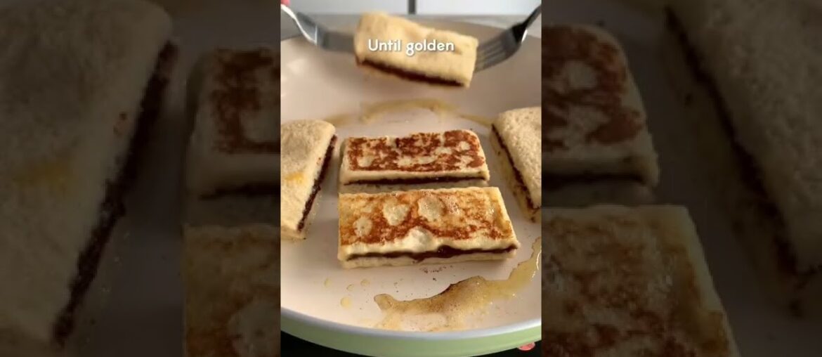 Nutella Stuffed French Toast Sticks