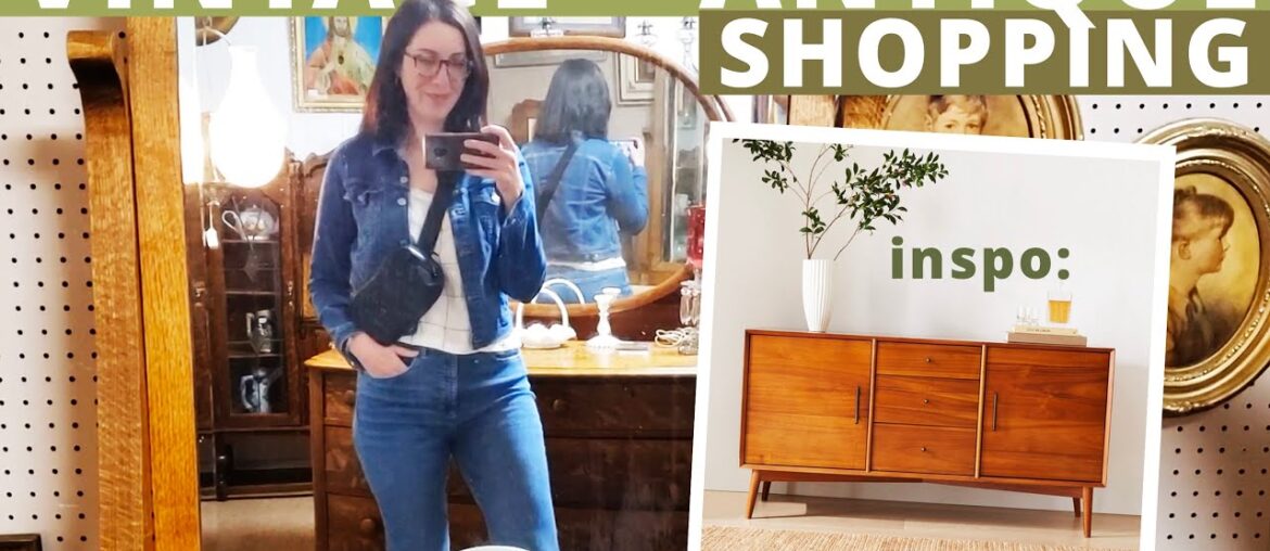 Antique and Vintage Decor Shopping for my Dining Room! Also...I bought some house plants