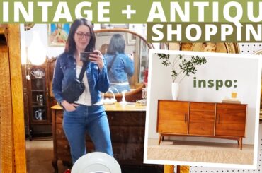 Antique and Vintage Decor Shopping for my Dining Room! Also...I bought some house plants
