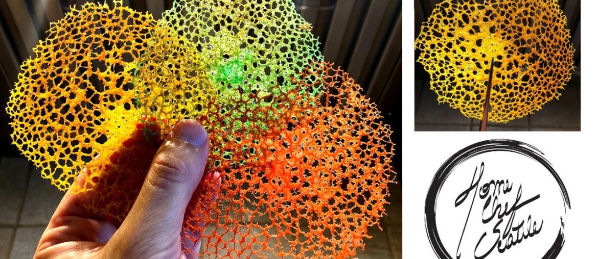 How to Make Beautiful Coral Tuile Garnish How to Make Beautiful Coral Tuile Garnish