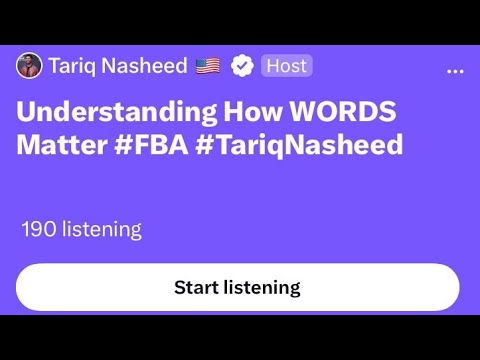 5-8-23 Tariq Nasheed Twitterspace | Understanding How WORDS Matter #CaliforniaReparationsTaskForce 5-8-23 Tariq Nasheed Twitterspace | Understanding How WORDS Matter #CaliforniaReparationsTaskForce