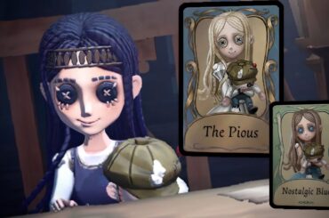 Identity V | Warm Up for THE BEST B-TIER FOR LITTLE GIRL SO FAR! | “The Pious” + “Nostalgic Blue”