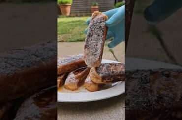 French toast using Brioche rolls ! #shorts #cooking #viral #food #foodie