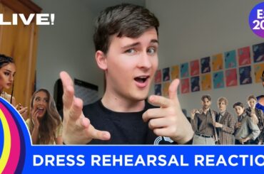 DRESS REHEARSAL SEMI FINAL 2 LIVE REACTION | EUROVISION 2023