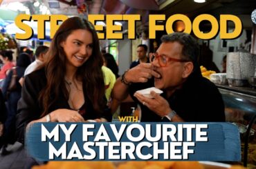 Mumbai Street Food with Sarah Todd | Vada Pav | Pav Bhaji | Pani Puri | Khaane Mein Kya Hai? | Kunal