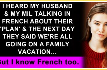 I Heard Husband Talking to MIL in French About a Plan & Next Day They Said We're Going on Vacation