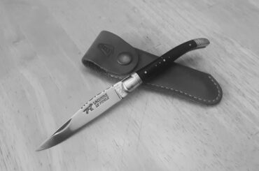 An exquisite traditionally French knife. The Laguiole, by Laguiole Le Fidele.