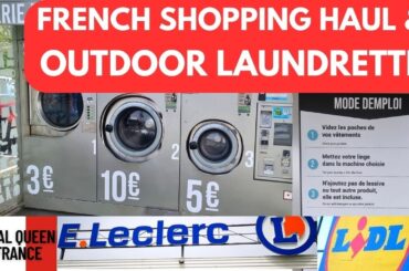 French Shopping Haul & Outdoor Laundrette #shoppinghaul #livinginfrance #frugalliving