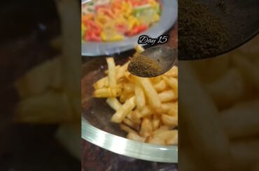 Day 15|My great Indian kitchen|Myhealthydietplan|French fries recipe #momlife #minivlog #food