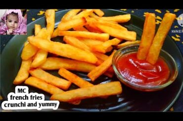 homemade crispy crunchy french fries potato recipe
