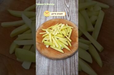 Crispy french fries recipe # shortviralvideo# quick ready fries# cooking channel