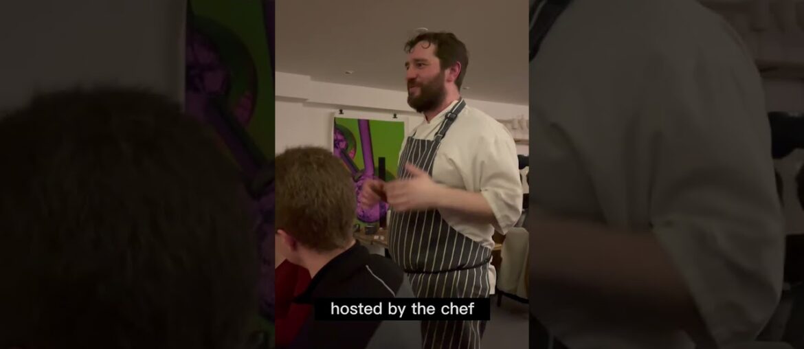 French Supper Club in a Hoxton Creative Dining Space #shorts