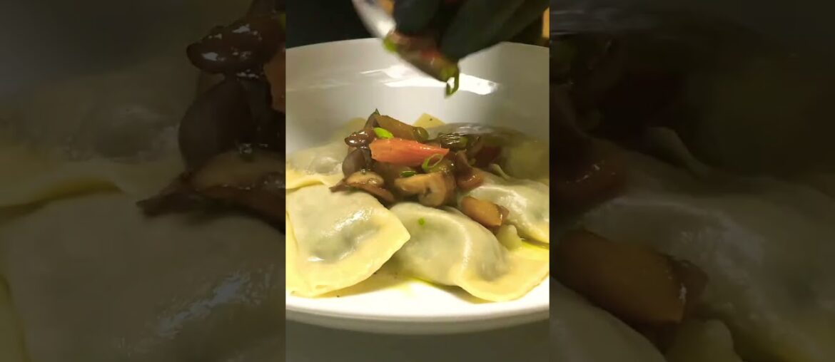 Exploring French Cuisine: Ravioli de Escargots Edition #tamil #food #shortsvideo #life
