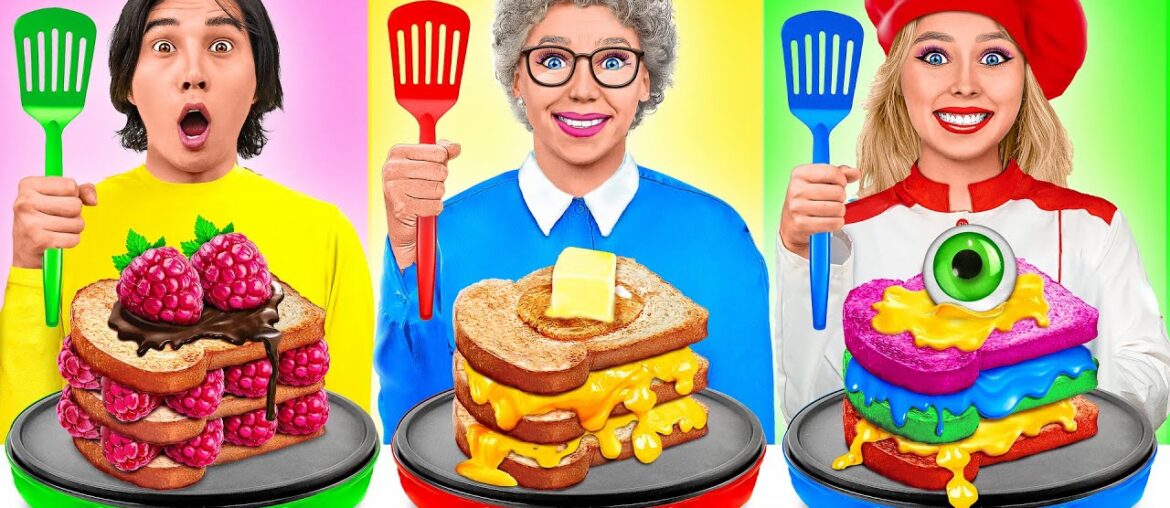 Me vs Grandma Cooking Challenge | Who Wins the Secret Kitchen Battle by Mega DO Challenge