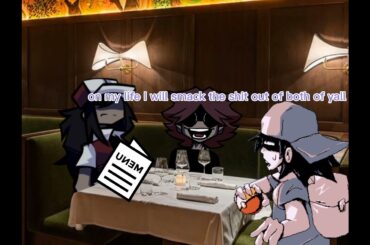 Steven and Mike go to a french restaurant. (not a ship. I see you weirdos.)