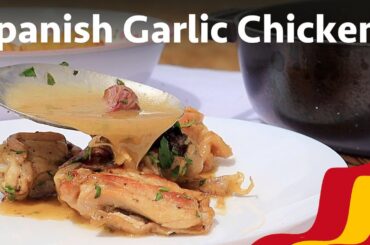 The authentic Spanish Garlic Chicken | Pollo al Ajillo