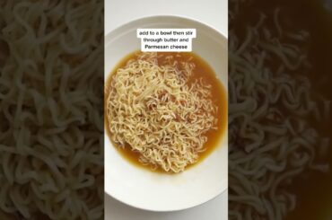 Cheesy French onion 2-minute noodles! #shorts