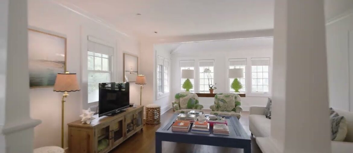 Virtual Tour of South-of-the-highway Hamptons village traditional at 14 Maple Street, Southampton