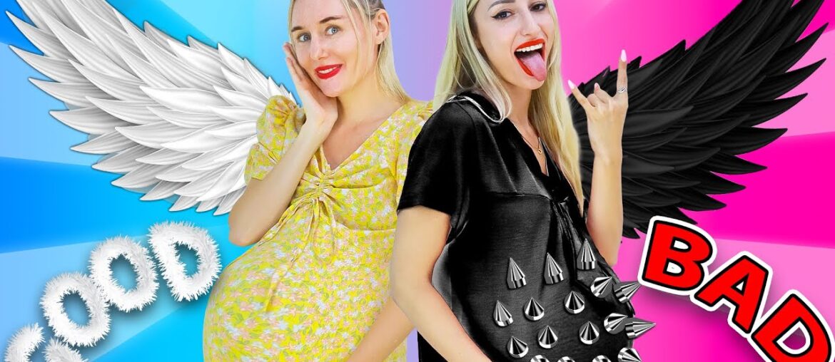 GOOD VS BAD PREGNANT SITUATIONS | TYPES OF PREGNANT WOMEN