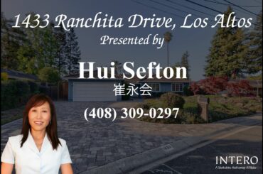 1433 Ranchita Drive, Los Altos