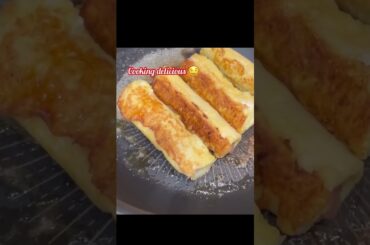 How to Make French Toast!! Classic Quick and Easy Recipe. #shorts