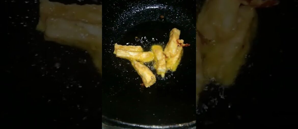 raw banana French fry #shortvideo #viralshort #food #recipe