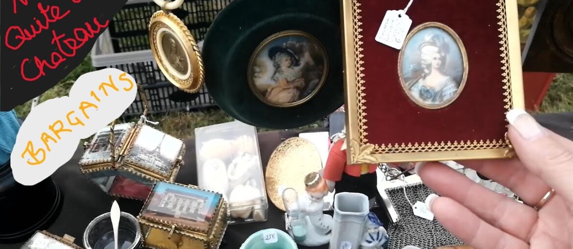 Not Quite a Chateau DIY 187 - Brocante Buys - A Triangle Tool - Chateau Dining - and A Surprise Gift