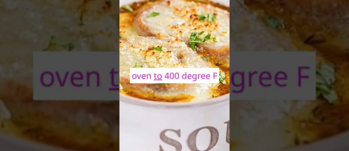 French Onion Soup #frenchsoup #continental #cuisine