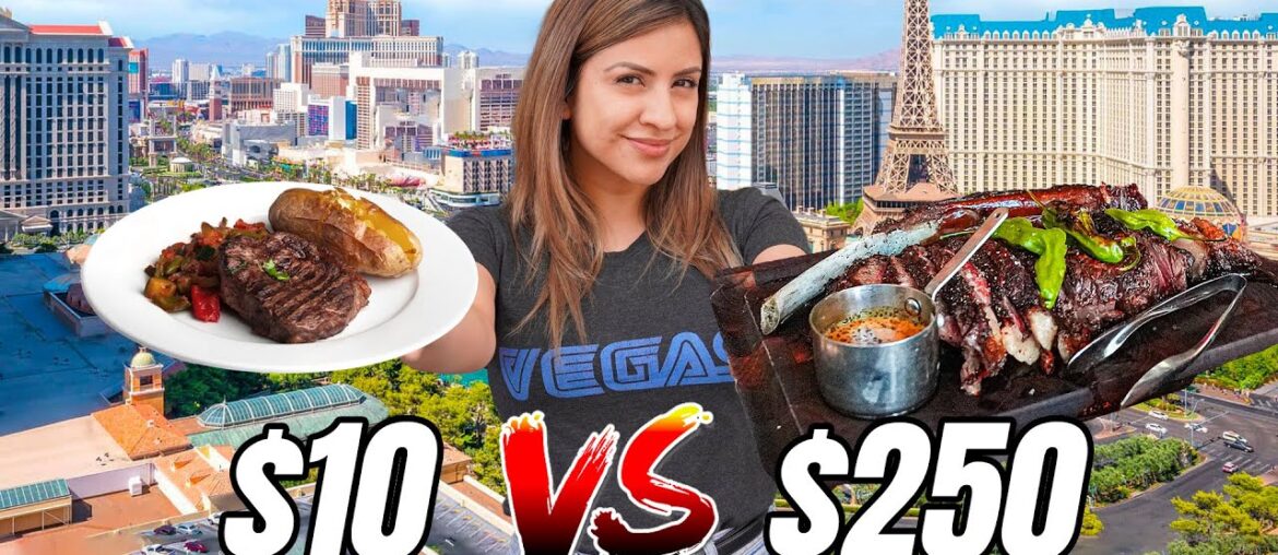 CHEAPEST vs MOST EXPENSIVE STEAK in LAS VEGAS CHEAPEST vs MOST EXPENSIVE STEAK in LAS VEGAS