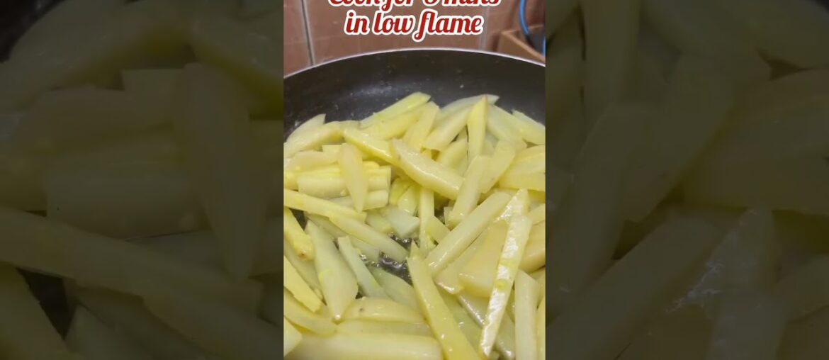 #shorts #youtubeshorts Potato French Fries/Fried Potato/Lunch Recipes/Potato Snacks/ Kid's Fav/Snack