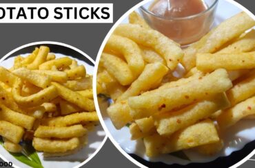 Crispy French Fries At Home I Potato Sticks I Potato Recipes I Delicious I Perfect Potato Sticks
