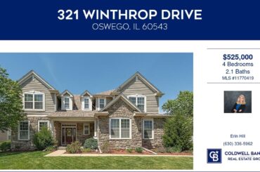 321 Winthrop Drive Oswego Illinois Homes for Sale | www.coldwellhomes.com