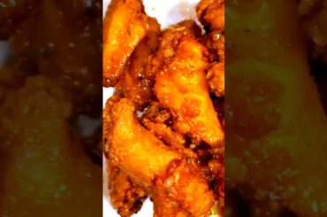 Honey Garlic Wings #shorts #youtubeshorts