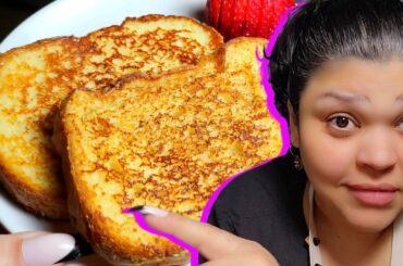 The easiest French toast you can make! 2 ingredient easy recipe for breakfast