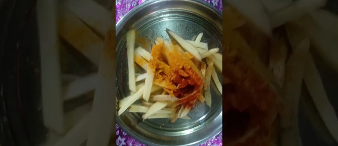 my new post French fries recipe