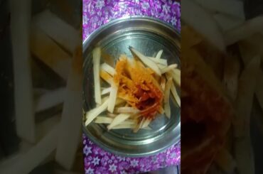 my new post French fries recipe